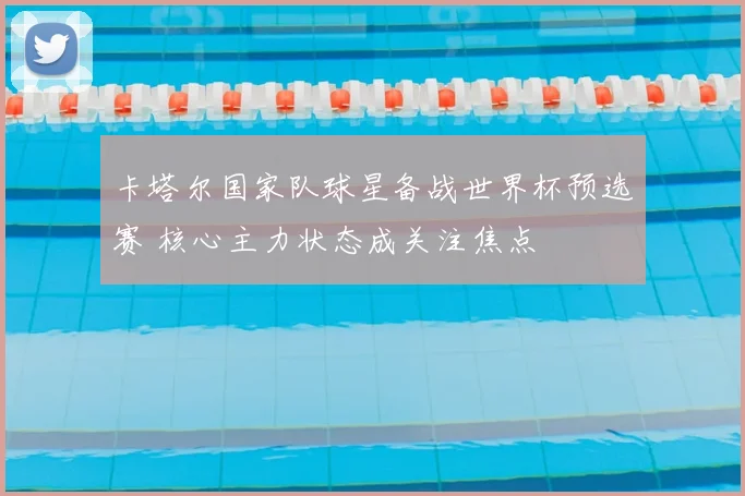 卡塔尔国家队球星备战世界杯预选赛 核心主力状态成关注焦点