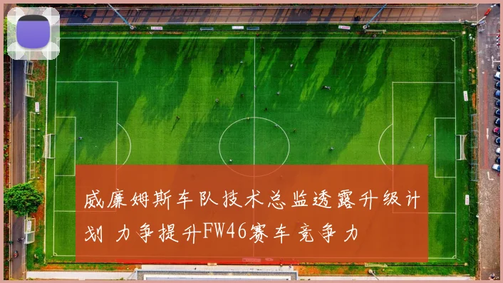 威廉姆斯车队技术总监透露升级计划 力争提升FW46赛车竞争力