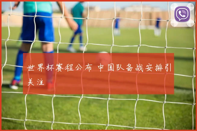 世界杯赛程公布 中国队备战安排引关注